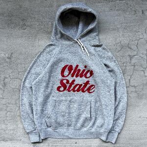 1980s Vintage Ohio State Raglan Cut Hoodie